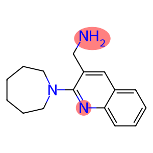 [2-(azepan-1-yl)quinolin-3-yl]methanamine