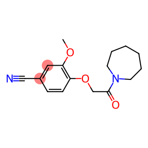 4-[2-(azepan-1-yl)-2-oxoethoxy]-3-methoxybenzonitrile