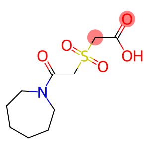 2-{[2-(azepan-1-yl)-2-oxoethane]sulfonyl}acetic acid