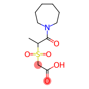 2-{[1-(azepan-1-yl)-1-oxopropane-2-]sulfonyl}acetic acid