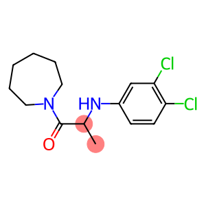 1-(azepan-1-yl)-2-[(3,4-dichlorophenyl)amino]propan-1-one