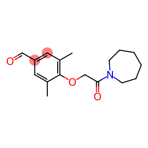 4-[2-(azepan-1-yl)-2-oxoethoxy]-3,5-dimethylbenzaldehyde