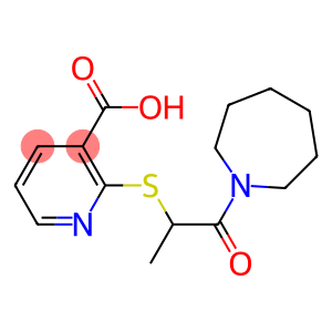 2-{[1-(azepan-1-yl)-1-oxopropan-2-yl]sulfanyl}pyridine-3-carboxylic acid