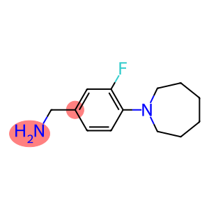 [4-(azepan-1-yl)-3-fluorophenyl]methanamine