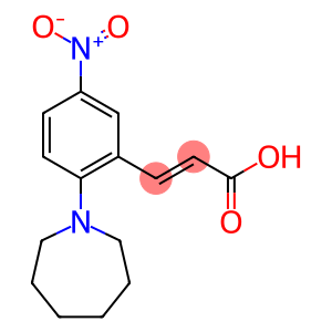 3-[2-(azepan-1-yl)-5-nitrophenyl]prop-2-enoic acid