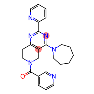 (4-AZEPAN-1-YL-2-PYRIDIN-2-YL-7,8-DIHYDRO-5H-PYRIDO[4,3-D]PYRIMIDIN-6-YL)-PYRIDIN-3-YL-METHANONE