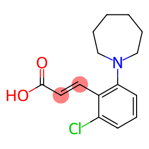 3-[2-(azepan-1-yl)-6-chlorophenyl]prop-2-enoic acid