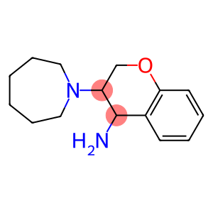 3-(azepan-1-yl)-3,4-dihydro-2H-1-benzopyran-4-amine