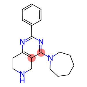 4-AZEPAN-1-YL-2-PHENYL-5,6,7,8-TETRAHYDROPYRIDO[4,3-D]PYRIMIDINE