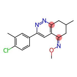 AZA(3-(4-CHLORO-3-METHYLPHENYL)-7-METHYL(6,7,8-TRIHYDROCINNOLIN-5-YLIDENE))METHOXYMETHANE