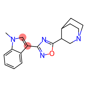 3-[5-(1-Azabicyclo[2.2.2]octan-3-yl)-1,2,4-oxadiazol-3-yl]-1-methyl-1H-indole