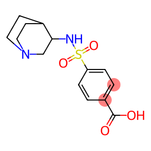 4-{1-azabicyclo[2.2.2]octan-3-ylsulfamoyl}benzoic acid