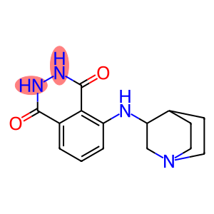 5-{1-azabicyclo[2.2.2]octan-3-ylamino}-1,2,3,4-tetrahydrophthalazine-1,4-dione