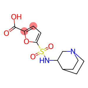 5-{1-azabicyclo[2.2.2]octan-3-ylsulfamoyl}furan-2-carboxylic acid