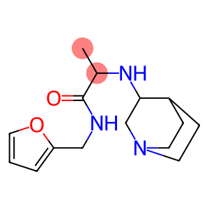 2-{1-azabicyclo[2.2.2]octan-3-ylamino}-N-(furan-2-ylmethyl)propanamide