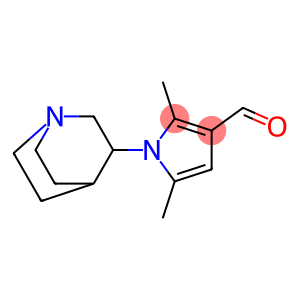 1-(1-azabicyclo[2.2.2]oct-3-yl)-2,5-dimethyl-1H-pyrrole-3-carbaldehyde