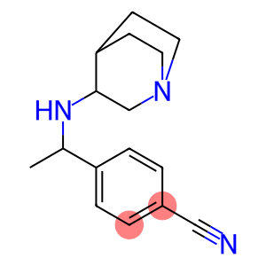 4-(1-{1-azabicyclo[2.2.2]octan-3-ylamino}ethyl)benzonitrile