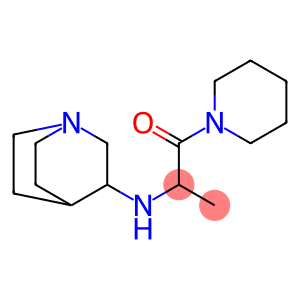 2-{1-azabicyclo[2.2.2]octan-3-ylamino}-1-(piperidin-1-yl)propan-1-one