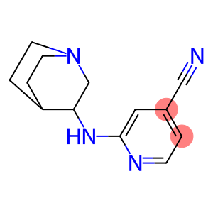 2-(1-azabicyclo[2.2.2]oct-3-ylamino)isonicotinonitrile