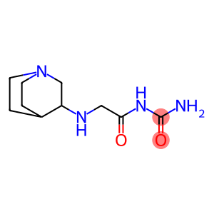 (2-{1-azabicyclo[2.2.2]octan-3-ylamino}acetyl)urea