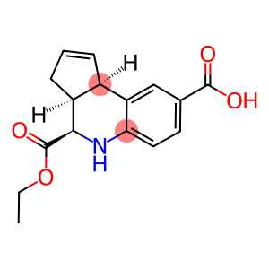 (3AS,4R,9BR)-4-(ETHOXYCARBONYL)-3A,4,5,9B-TETRAHYDRO-3H-CYCLOPENTA[C]QUINOLINE-8-CARBOXYLIC ACID