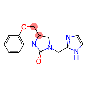 2,3,3a,4-Tetrahydro-2-[(1H-imidazol-2-yl)methyl]-1H-imidazo[5,1-c][1,4]benzoxazin-1-one