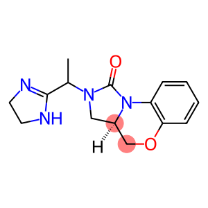 2,3,3a,4-Tetrahydro-2-[(R)-1-(1-imidazolin-2-yl)ethyl]-1H-imidazo[5,1-c][1,4]benzoxazin-1-one