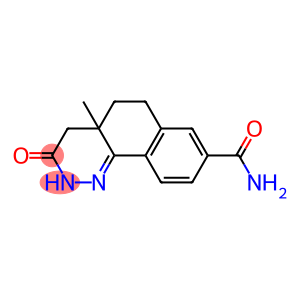 4,4a,5,6-Tetrahydro-4a-methyl-8-carbamoyl-benzo[h]cinnolin-3(2H)-one