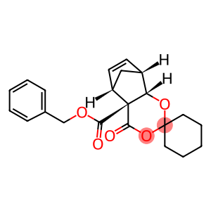 (4aR,5S,8R,8aS)-4a,5,8,8a-Tetrahydro-4-oxospiro[5,8-methano-4H-1,3-benzodioxin-2,1'-cyclohexane]-4a-carboxylic acid benzyl ester