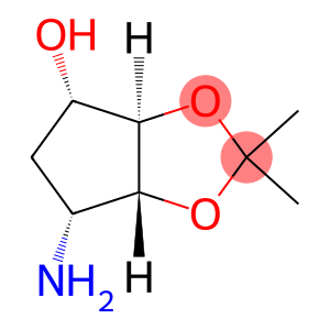 (3aR,4S,6R,6aR)-6-aMino-2,2-diMethyltetrahydro-3aH-cyclopenta[d][1,3]dioxol-4-ol