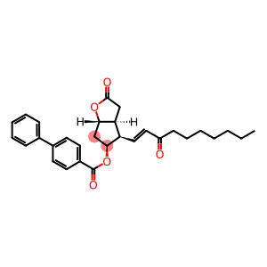 (3aR,4R,5R,6aS)-hexahydro-5-hydroxy-4-(3-oxo-1-decenyl)-2H-cyclopenta[b]furan-2-one 5-(4-Phenylbenzoate)-d15