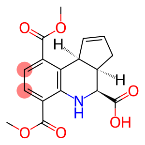 (3AR,4S,9BS)-6,9-BIS(METHOXYCARBONYL)-3A,4,5,9B-TETRAHYDRO-3H-CYCLOPENTA[C]QUINOLINE-4-CARBOXYLIC ACID