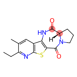 (6aS)-2-ethyl-3-methyl-6a,7,8,9-tetrahydro-6H-pyrido[3',2':4,5]thieno[3,2-e]pyrrolo[1,2-a][1,4]diazepine-6,11(5H)-dione