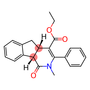 (4aS,9bS)-1-Oxo-2,4a,5,9b-tetrahydro-2-methyl-3-phenyl-1H-indeno[1,2-c]pyridine-4-carboxylic acid ethyl ester