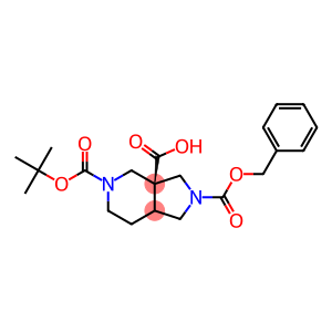 (3AS,6AS)-2-(Benzyloxycarbonyl)-5-(tert-butoxycarbonyl)octahydroPyrrolo[3,4-C]pyridine-3A-carboxylic acid