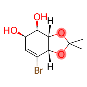 [3AS-(3AALPHA,4ALPHA,5ALPHA,7AALPHA)]-7-BROMO-3A,4,5,7A-TETRAHYDRO-2,2-DIMETHYL-1,3-BENZODIOXOLE-4,5-DIOL