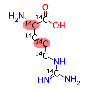 ARGININE, L-[14C(U)]