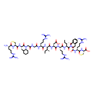 (ARG6,BETA-CYCLOHEXYL-ALA8,D-TIC16,ARG17,CYS18)-ATRIAL NATRIURETIC FACTOR (6-18) AMIDE (RAT)