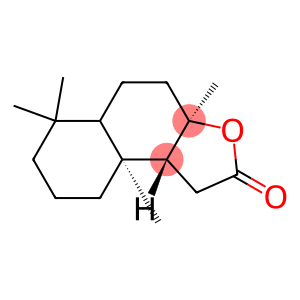 (3AR,9AS,9BR)-3A,6,6,9A-TETRAMETHYL-DECAHYDRO-NAPHTHO[2,1-B]FURAN-2-ONE