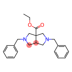 (3ar,6ar)-ethyl 2,5-dibenzyloctahydropyrrolo[3,4-c]pyrrole-3a-carboxylate