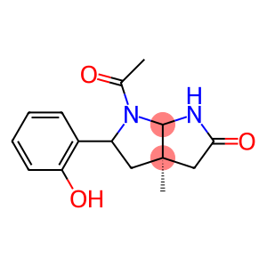 (3Ar)-6-acetyl-5-(2-hydroxyphenyl)-3a-methylhexahydropyrrolo[2,3-b]pyrrol-2(1H)-one