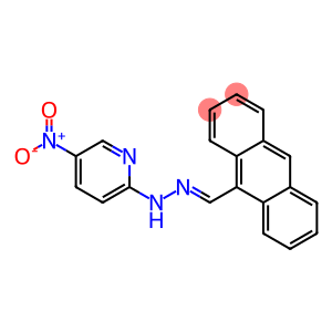 9-anthracenecarbaldehyde {5-nitro-2-pyridinyl}hydrazone