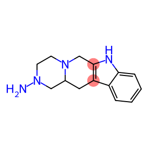 1,2,3,4,6,7,12,12a-Octahydro-2-aminopyrazino[1',2':1,6]pyrido[3,4-b]indole