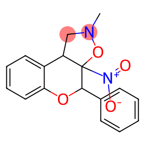 3a-nitro-2-methyl-4-phenyl-1,3a,4,9b-tetrahydro-2H-chromeno[4,3-d]isoxazole