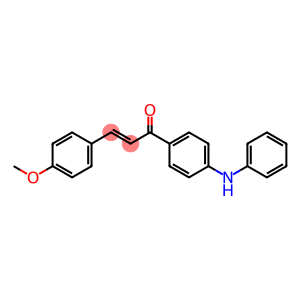 1-(4-anilinophenyl)-3-(4-methoxyphenyl)-2-propen-1-one