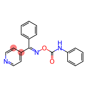 4-[{[(anilinocarbonyl)oxy]imino}(phenyl)methyl]pyridine