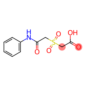 [(2-anilino-2-oxoethyl)sulfonyl]acetic acid