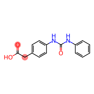 {4-[(anilinocarbonyl)amino]phenyl}acetic acid