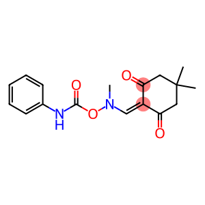 2-{[[(anilinocarbonyl)oxy](methyl)amino]methylene}-5,5-dimethyl-1,3-cyclohexanedione