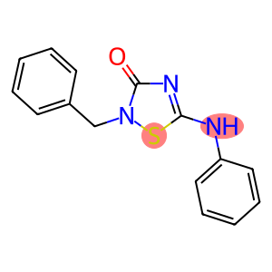 5-ANILINO-2-BENZYL-1,2,4-THIADIAZOL-3(2H)-ONE